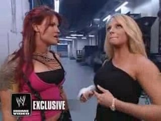 Lita Slaps Trish Stratus