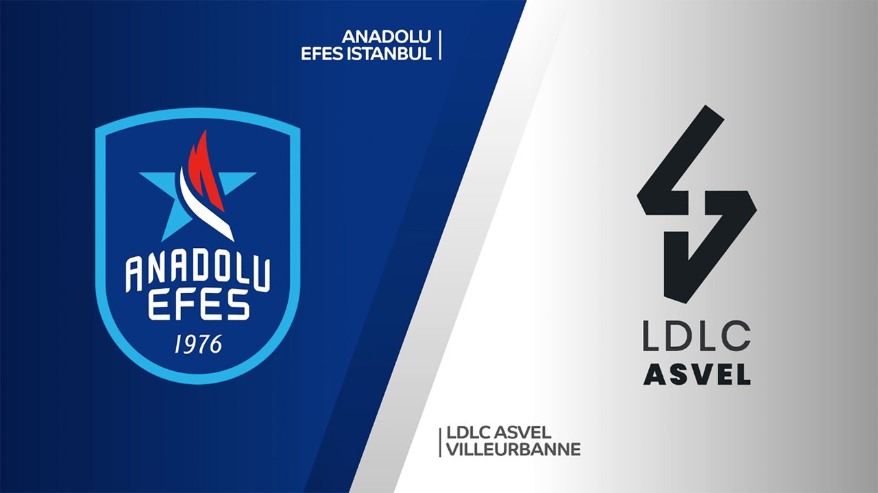 Anadolu Efes Istanbul - LDLC ASVEL Villeurbanne Highlights | Turkish Airlines EuroLeague, RS Round 5