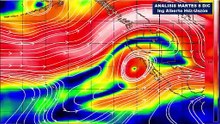 Clima de hoy martes: Incremento de nublados con probabilidad de intervalos de chubascos y lloviznas