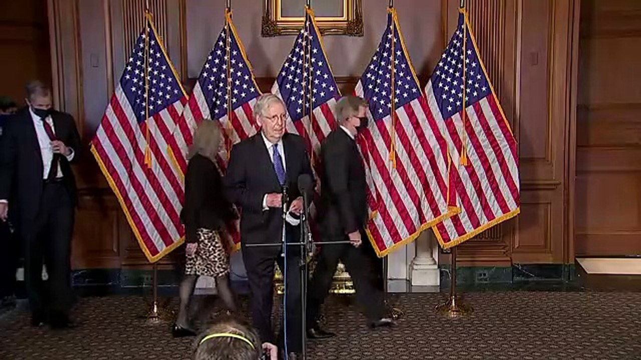 McConnell declines to say Trump lost.