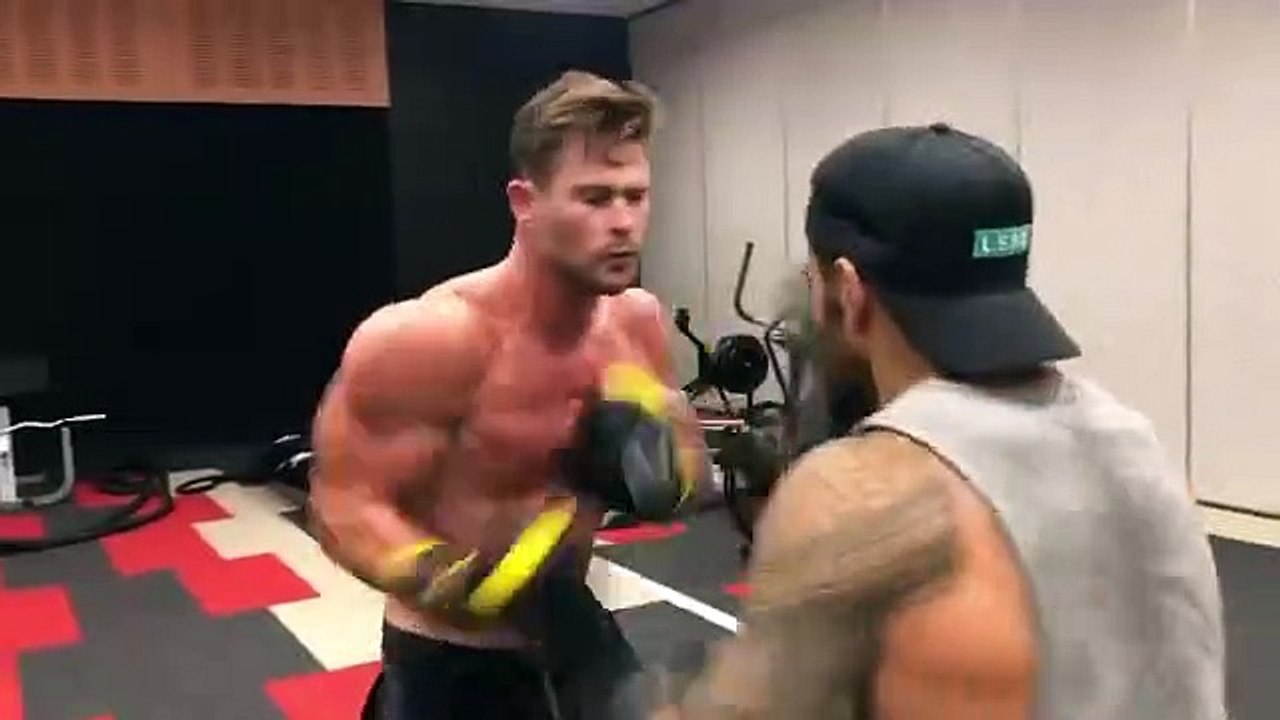 Chris Hemsworth : Thor 4 training