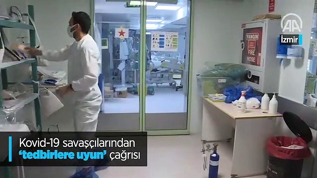 Kovid-19 savaşçılarından 'tedbirlere uyun' çağrısı