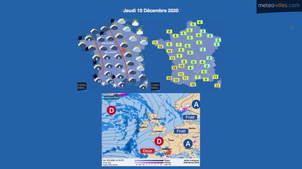 bulletin météo du mardi 8 décembre 2020