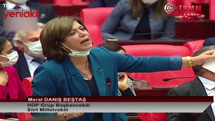 HDP'li vekil Meclis'te parmak sallayıp tehdit etti!