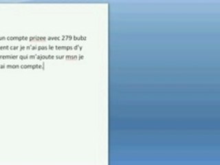 Compte prizee 300 bubz gratuit gratis