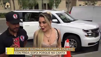 ¡Enrique Guzmán no quiere hacer un dueto con su nieta Frida Sofía pero sí con Belinda!| Ventaneando