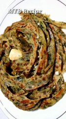 How to make Fenugreek paratha recipe। Mithi Gal Lachha Paratha Recipe।