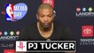 PJ Tucker addresses James Harden absence at Rockets camp