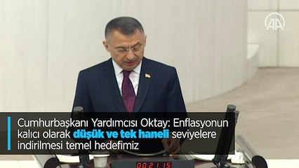 Cumhurbaşkanı Yardımcısı Oktay: Enflasyonun kalıcı olarak düşük ve tek haneli seviyelere indirilmesi temel hedefimiz