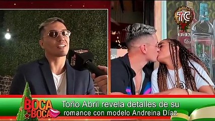 “Hubo un pequeño problema”: Toño Abril sobre su relación con Andreína Díaz