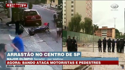 Major Olímpio diz que Doria cometeu CRIME de omissão no Arrastão da Cracolândia