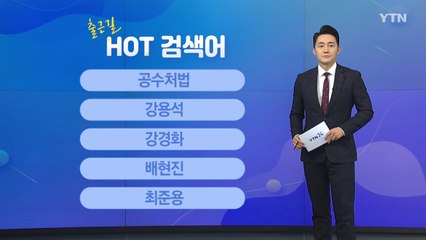 [출근길 핫검색어] 공수처법 / 강용석 / 강경화 / 배현진 / 최준용 / YTN
