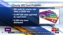 UPDATE: Public Health gives 5,208 gift cards to residents tested for COVID-19