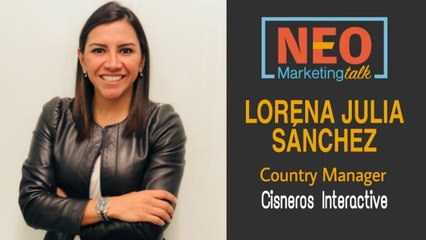 Lorena Sánchez en NEO Marketing Talk