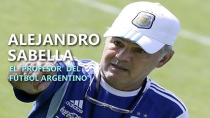 Alejandro Sabella, 'el Profesor' del fútbol argentino