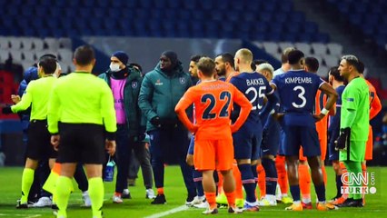 PSG Başakşehir maçında ne oldu? Hakem Pierre Webo'ya ne söyledi? Negro ne demek?" | Video