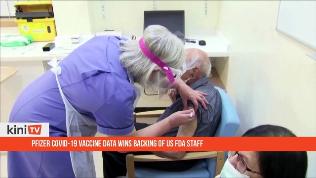 Pfizer Covid-19 vaccine data wins backing of US FDA staff
