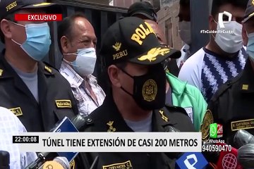 SJL: Investigan posible participación de extranjeros en excavación de túnel cerca a penal