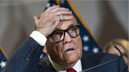 Rudy Giuliani Hospitalized For COVID, Claims It Isn't A Big Deal