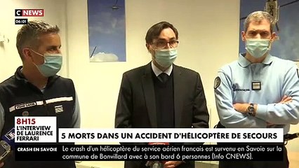 Savoie : Que sait-on de l'accident, cette nuit, d'un hélicoptère de secours en montagne  à 1.800 mètres d'altitude qui a fait 5 morts et un blessé grave ?