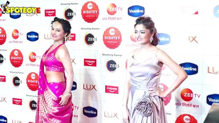Ankita Lokhande, Shabir Ahluwalia, Shraddha Arya, Sriti Jha at Zee Rishtey Awards 2020 | SpotboyE
