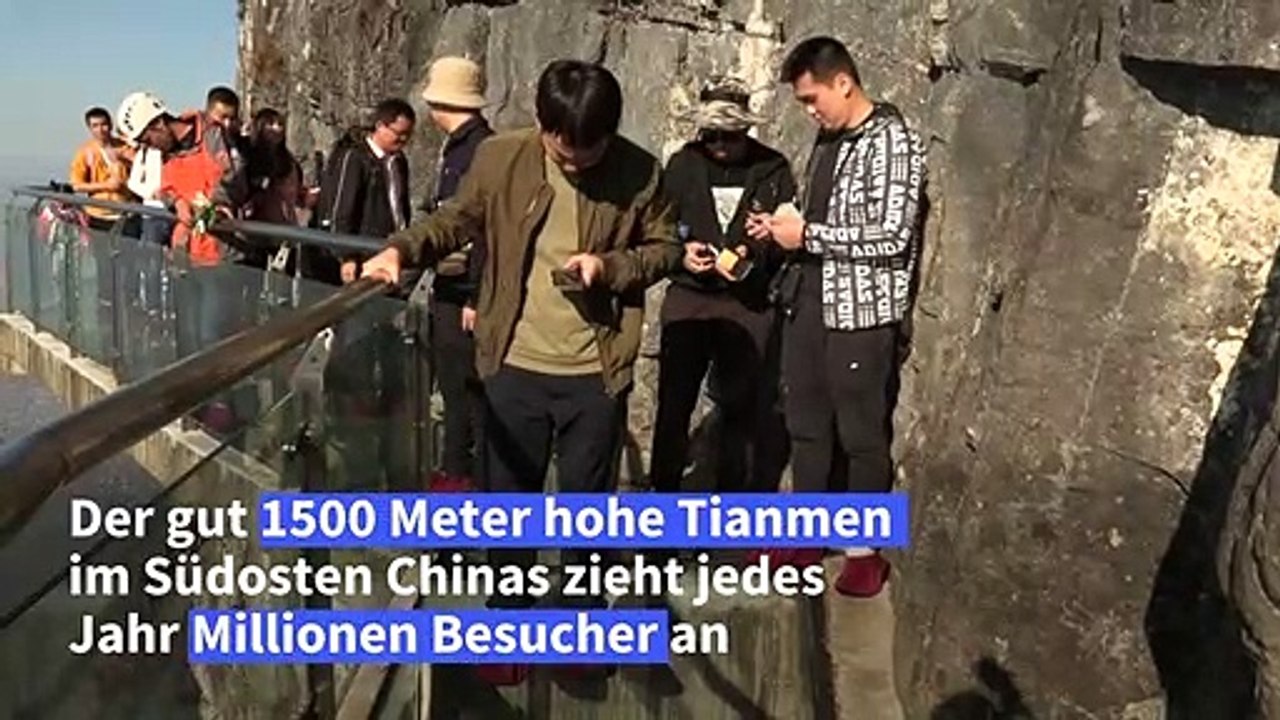 Müllsammeln am Abgrund