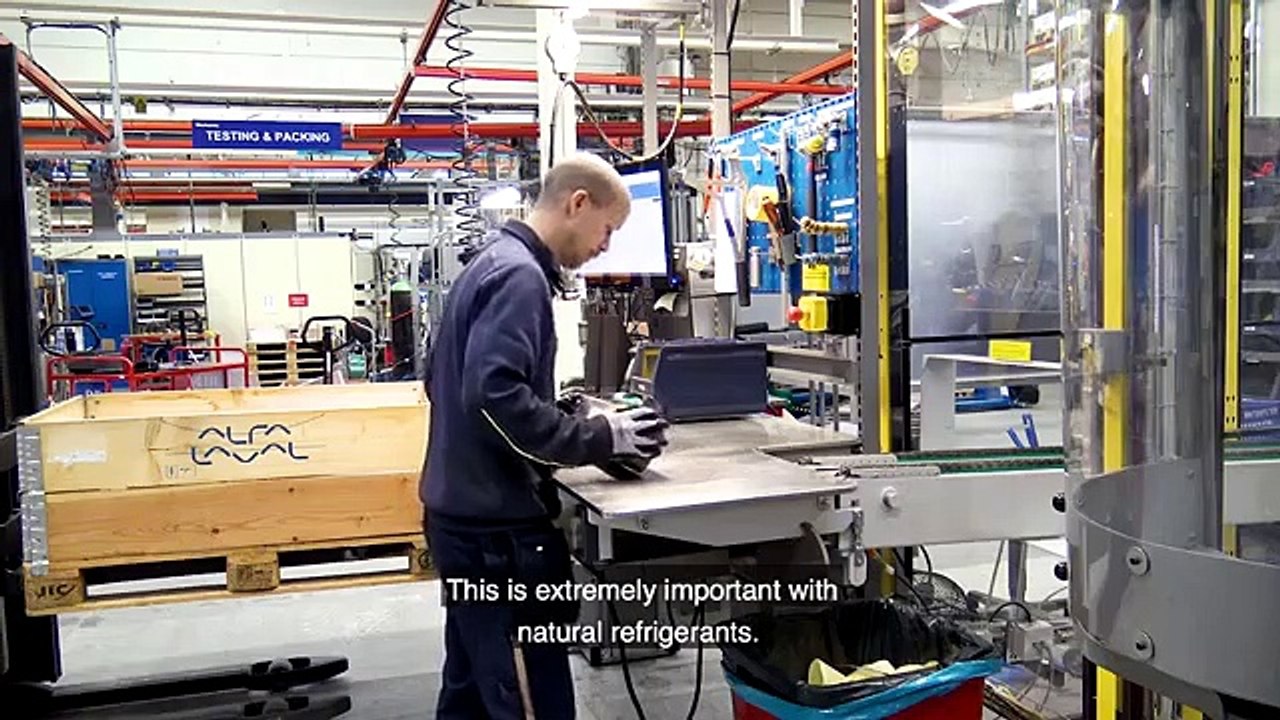 Alfa Laval-Brazed Plate Heat Exchanger (BPHE)