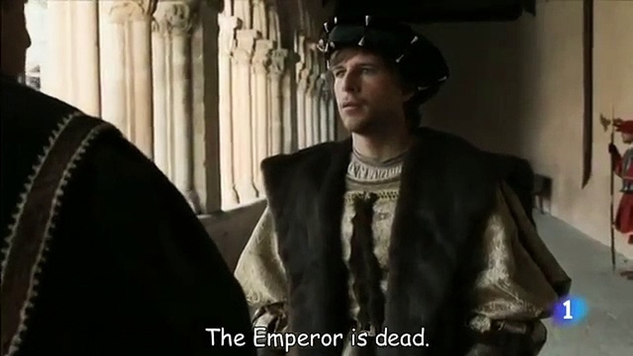 The Emperor dies - King Charles of Spain declares his will to succeed him (Carlos, rey emperador)