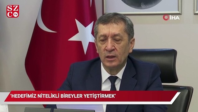 Milli Eğitim Bakanı Selçuk: “Hedefimiz nitelikli bireyler yetiştirmek.