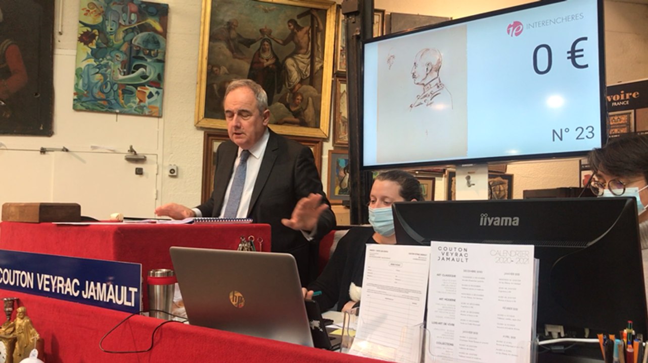 La vente aux enchères des dessins du procès de Zola et de Dreyfus à Rennes