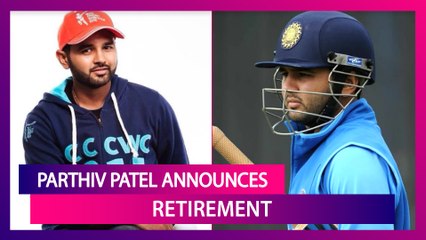 Parthiv Patel Announces Retirement From All Forms of Cricket