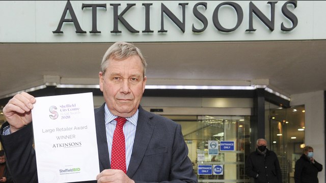 Lifetime achievement award for Nicholas Atkinson, of Sheffield