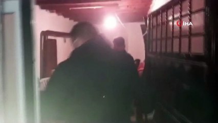 Kumarhaneye çevrilen eve şok baskın