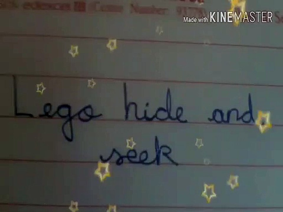 Lego hide and seek