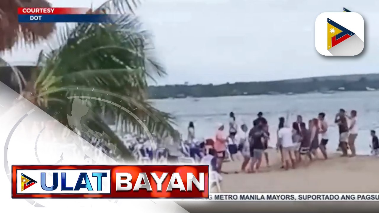 #UlatBayan | Party sa isang beach resort sa Batangas, kinondena ng DOT
