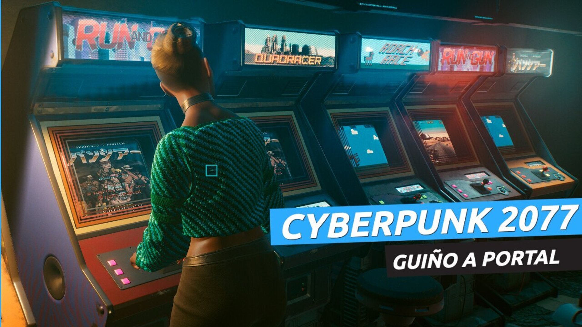 Cyberpunk 2077 - El guiño a Portal