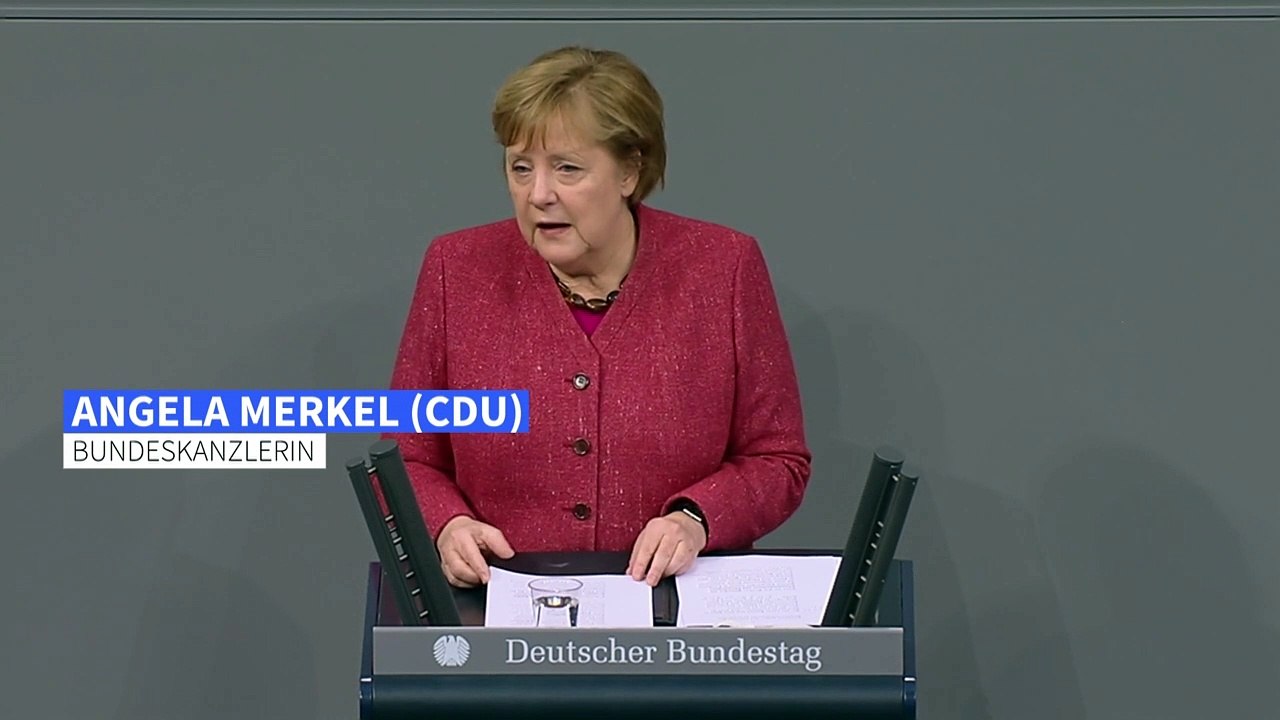 Merkel dämpft Hoffnung auf schnelle Fortschritte durch Impfungen