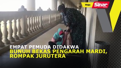 Empat pemuda didakwa bunuh bekas pengarah MARDI, rompak jurutera