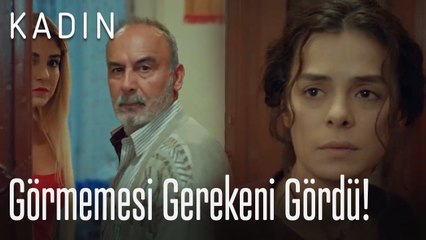 Görmemesi gerekeni gördü! - Kadın