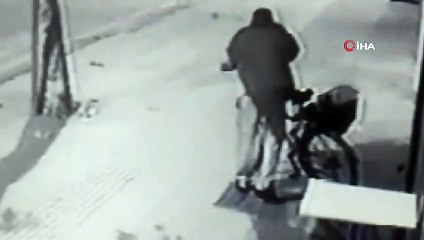 Alkollü hırsızın çaldığı bisikletle sınavı