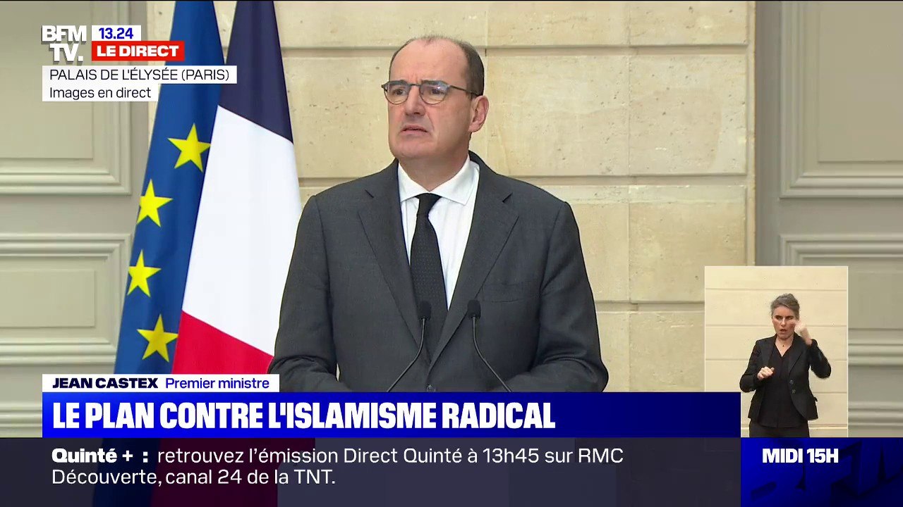 Jean Castex: "Avec ce texte, nous voulons nous donner les moyens de combattre et de protéger"
