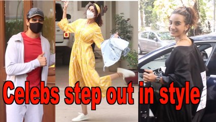 Shilpa,Sidharth,Patralekhaa snapped around the city