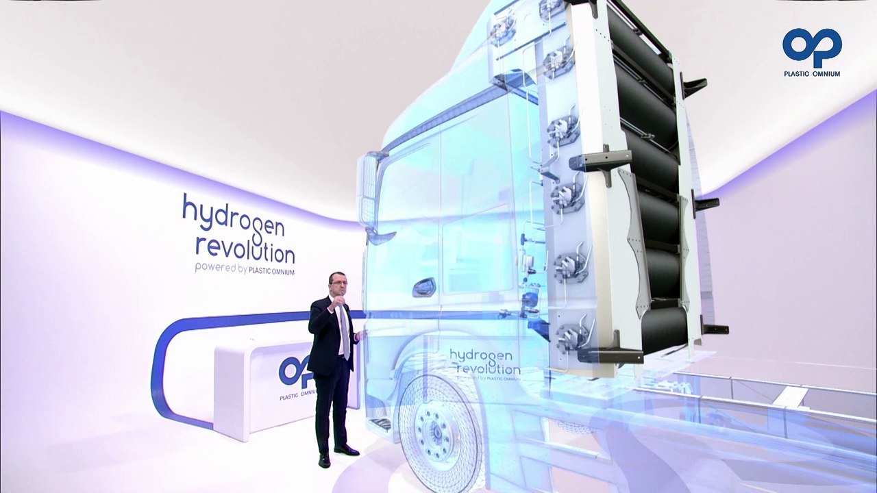 Plastic Omnium's hydrogen innovations in augmented reality: Marc Perraudin