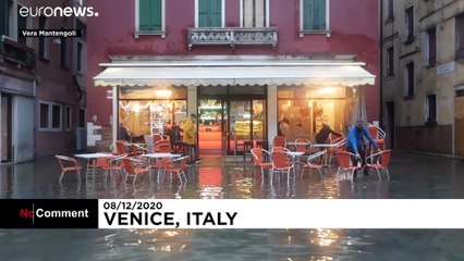 Venice flooded after dyke-on-demand system not triggered