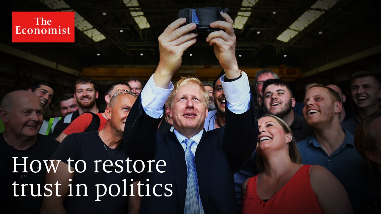 How to restore trust in politics