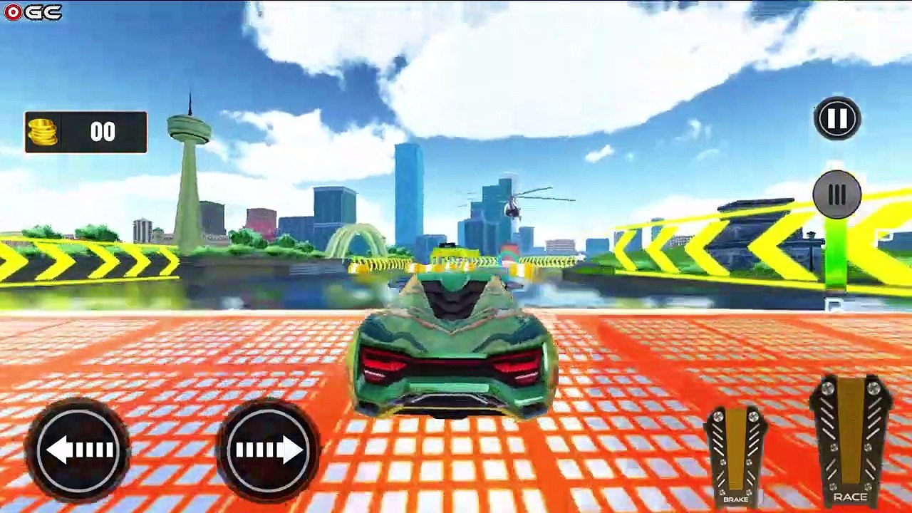 Water Surfing Car Racing Stunts - Mega Ramp Water Stunt Driving Games - Android GamePlay #2