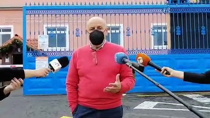 Tomas Villar, director gerente del Hogar Santa Rita, explica la situación del brote de coronavirus