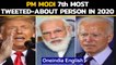 Donald Trump most tweeted-about person in 2020, PM Modi on 7th number|Oneindia New