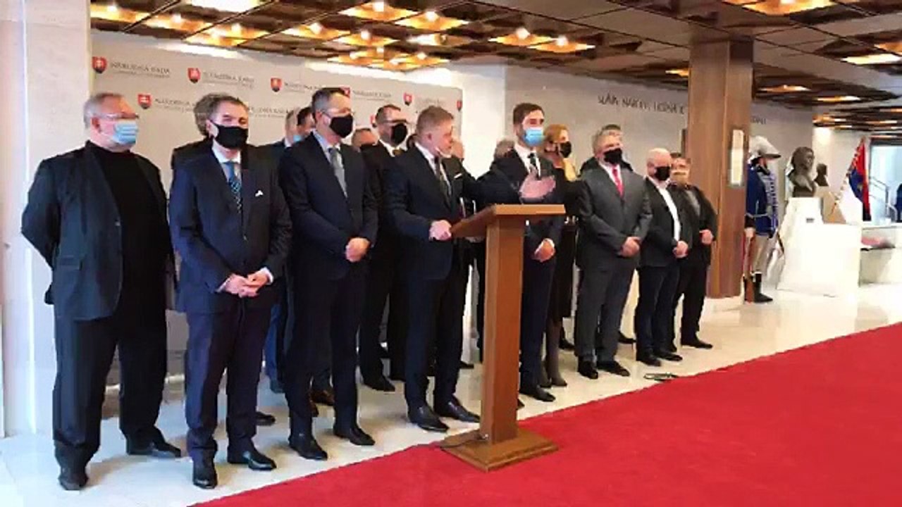 ZÁZNAM: TK strany SMER-SD