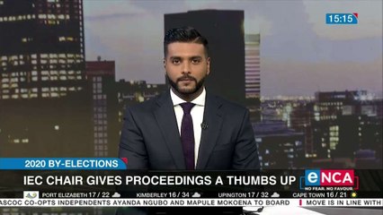 IEC Chair gives by-elections proceedings thumbs up